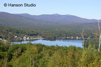 Newfound Lake, NH - from Hill Top - Horizontal